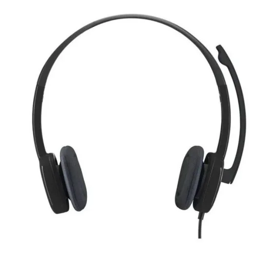 Logitech H151 Stereo Headset Single Jack - Black